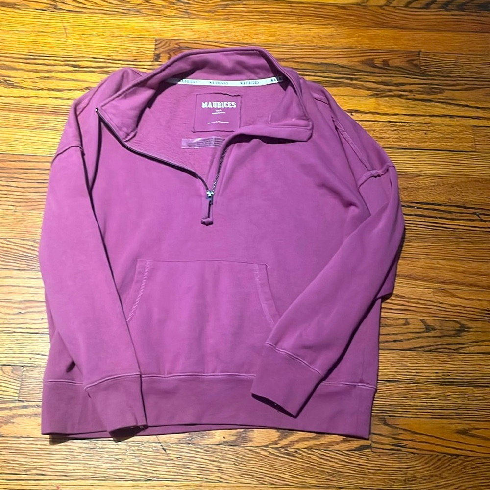 Like new half zip sweater